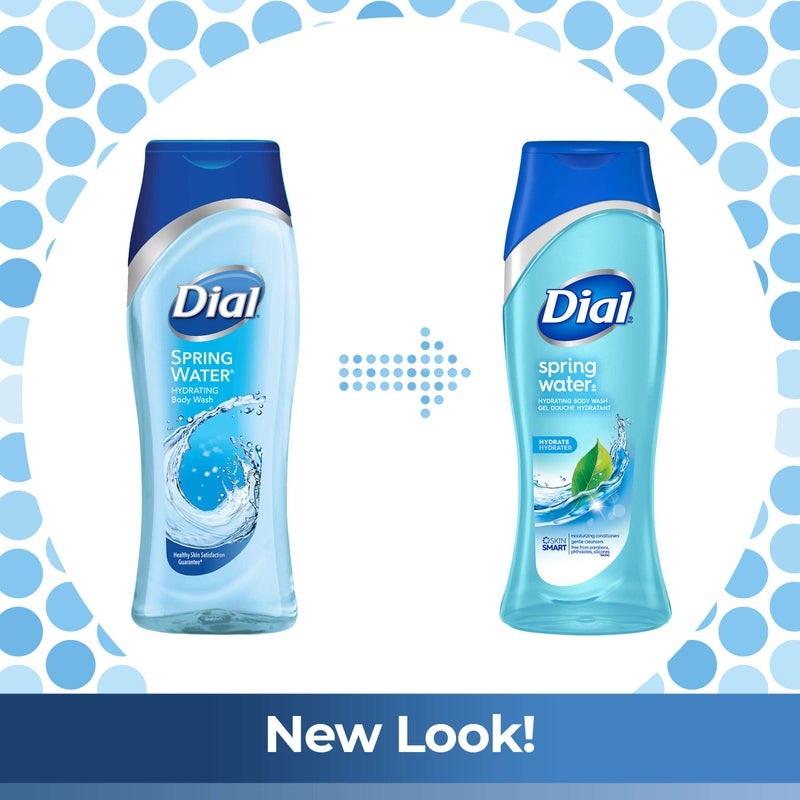 Dial Body Wash, Spring Water with All Day Freshness, 21-Fluid Ounces (Pack of 3) - Image 2